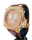 Aqua Master Rose Gold Diamond Watch