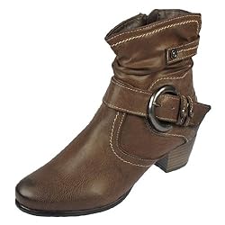 MARCO TOZZI 25309-27 Damen Stiefel Lederimitat, Tobacco, Größe 36