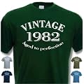 1982 VINTAGE YEAR - 30th Birthday Gift / Present T-Shirt