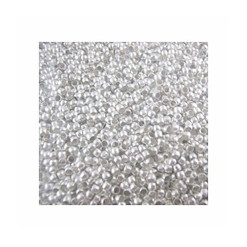 5000 Crimp Beads - 2mm Shiny Silver Plated Lead Free Alloy Beads