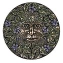 Stunning "Spring" Green Man Bronzed Finish Wall Plaque
