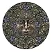 Greenman Plaque - Spring - Cold Cast Resin - 5.5" Diameter
