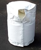 Adco Rv Gas Grill Propane LP Gas Cylinder Tank Cover Single 20 Lb Polar White