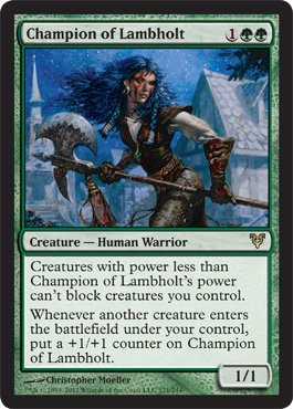 Magic: the Gathering - Champion of Lambholt (171) - Avacyn Restored On Sale