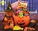 Bewitching Bear Halloween Gift Basket with Spooky Music & Sounds CD