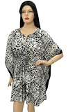 Allover Animal Printed Kaftan Tube Top Partywear Tunic Sundress Spring Resort Dress-Mother's day gift.