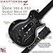 Colorburst Gray WraptorSkinz Skin fits XBOX 360 & PS3 Guitar Hero III Les Paul Controller (GUITAR NOT INCLUDED)