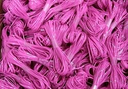 10 yd Neon Purple CraftLace Hank