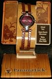 Panama Jack Etched Face Watch