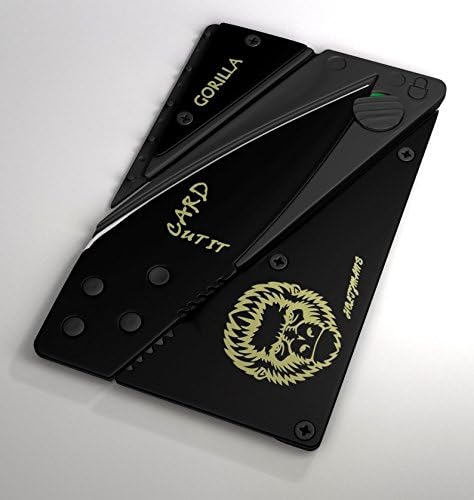 Credit Card Sized Folding Wallet Knife- This Is the Perfect Pocket or Survival Tool, and It Looks Great with Durable, Polished Stainless Steel. It's Cool, Portable, Practical, and Lightweight with a 100% Lifetime Guarantee. We Know You'll Love It!!