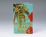 Good Vibrations Hula Birthday Card