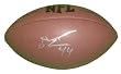 Super Bowl XLVI Champions Ahmad Bradshaw Autographed NFL Wilson Composite Football, New York Giants, Proof Photo
