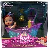 Disney Princess Royal Nursery Little Mermaid Ariel Doll with Magic Bathtub