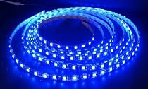 LED Stripe Strip 30 cm 30cm blau 15SMD RGB einfarbig für Küche Lichtschlauch Schlauch Einbauküche Haus Fassade Deko Licht Aquarium wasserdicht Mondlicht Moonlight Bad Dusche Fenster Tür Haustür Glas Glasregal Auto Unterboden Terrarium Pool viele Anwendungen etc.