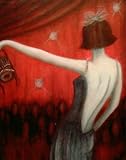 01131 Accent Canvas Art Home Decor Giclee Painting Beyond the Rubicon by Teresa Moore Ready to Hang Art Deco
