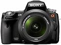 Sony SLT-A35K SLT-Digitalkamera (16 Megapixel, 7,6 cm (3 Zoll) Display, Live View, Full HD Video) Kit inkl. 18-55 mm Objektiv schwarz
