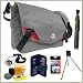 Crumpler MD0709A 7 Million Dollar Home Grey/ Red Bag + Accessory Kit