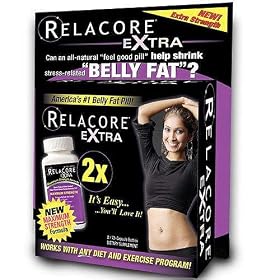 Relacore Extra - Help Shrink stress-related Belly Fat Maximum Strength Formula, 2/72 Capsules