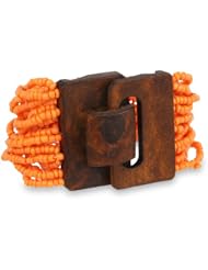 Nico New York Wood and Beaded Bracelet