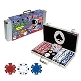 Trademark Poker Maverick 300 Dice Style 11.5-Gram Poker Chip Set