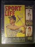Ralph Kiner Pittsburgh Pirates Autographed October 1949 Sport Life Magazine