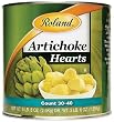 Roland Artichoke Hearts (30/40 Count), 5-Pound 8-Ounce Can