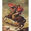 Jacques-Louis David (Napoleon Crossing the Alps) Art Poster Print - 13x19
