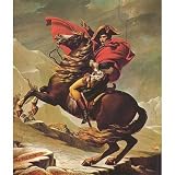 Jacques-Louis David (Napoleon Crossing the Alps) Art Poster Print - 13x19