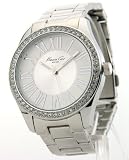 Kenneth Cole New York Stainless Steel White Silver Dial Ladies Watch KC4797