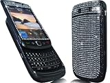 BlackBerry Torch 9800 Novoskins Black Crystal Chic Skin