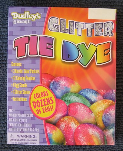 Glitter Tie Dye Easter Egg Decorating Kit