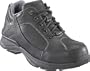 Women's Rockport Works Metro Trail Steel Toe Moc Toe Oxfords, BLACK, 8.5