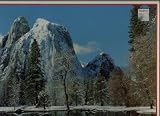 Kodacolor 2000 Piece Puzzle Merced River Winter Scene, Yosemite National Park, California
