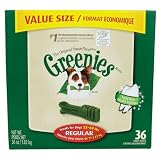 Greenies 36-Ounce Dental Chews Value Tub, Regular