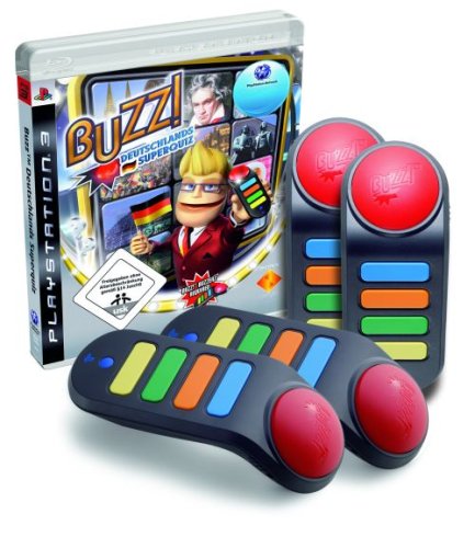 BUZZ! Deutschlands Superquiz inkl. 4 Buzzer