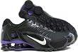 Men Nike Shox Inferno Black / Metallic Silver / Varsity Purple 332082-003