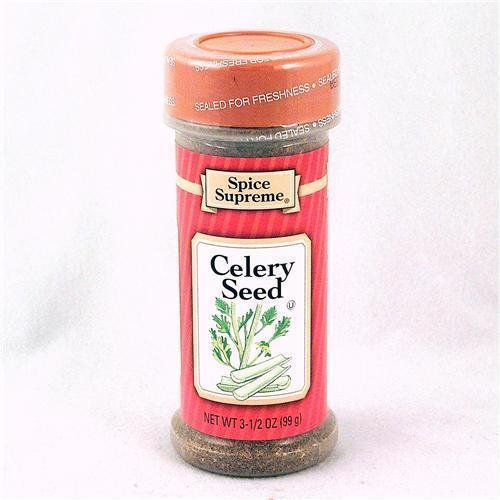 Spice Supreme Celery Seed, Whole, 3.5-Ounce (Pack