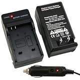 BRAND NEW AC+DC/HOME+CAR BATTERY CHARGER FOR CANON DIGITAL CAMERA MODEL NB6 ....