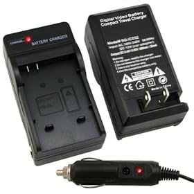 eForCity Compact Battery Charger Set for Canon NB-6L
