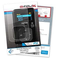 FoliX FX-Clear Displayschutzfolie f�r Sandisk Sansa Clip+