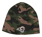 St. Louis Rams NFL Team Apparel Dark Camo Knit Beanie Hat