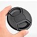 uxcell Univeral 52mm Center Pinch Front Lens Cap for DSLR Camera