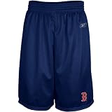 Reebok - Reebok Boston Red Sox Navy Blue Jimmy Mesh Shorts