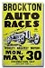 1932 Brockton Massachusetts Poster Print
