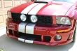 Street Scene 950-73595 05-09 FORD MUSTANG GT ELEANOR STYLE CENTER LIGHT GRILLE