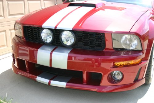 Street Scene 950-73595 FORD MUSTANG 05-09 GT PLASTIC GRILLE SHELL CENTER MOUNT STYLE