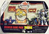 Bakugan Gundalian Invaders Game Pack - 2 Bakugan, 2 Battle Gear and 1 Super Assult - Includes 800g Darkus Dharak Rare! (Factory Sealed)