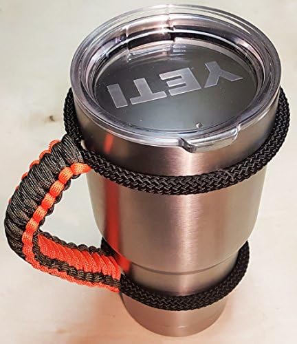 Handle fits Yeti Rambler 20oz.Camo Orange (HANDLE ONLY)