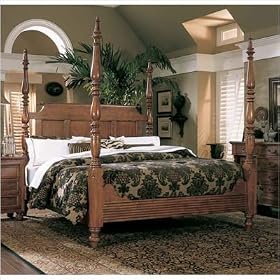 Bernhardt 373-HFR59 Latitudes King Poster Bed