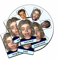 Face-cards C07B: Emotion Expression Flash Cards & CD-ROM pack